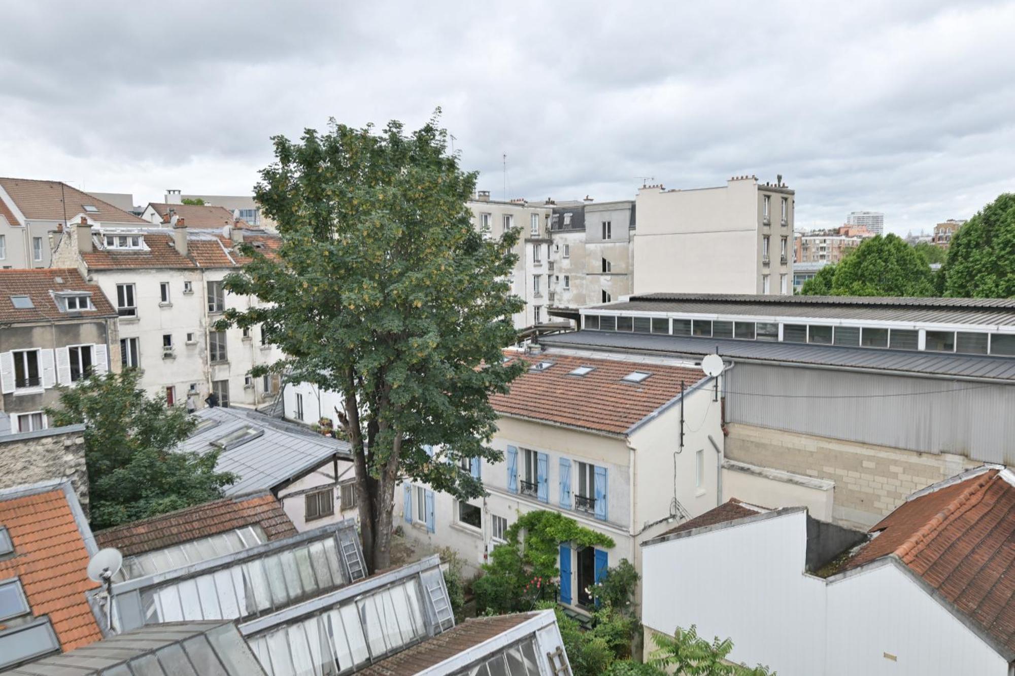 Appartement Cosy And Quiet Villette Paris Le Pré-Saint-Gervais Exteriör bild